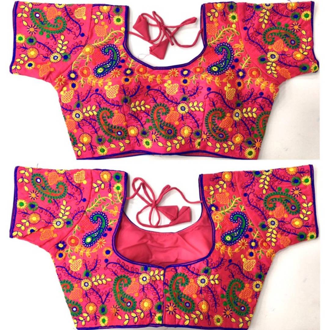 Latest Attractive Silk Stitched Blouse for Women